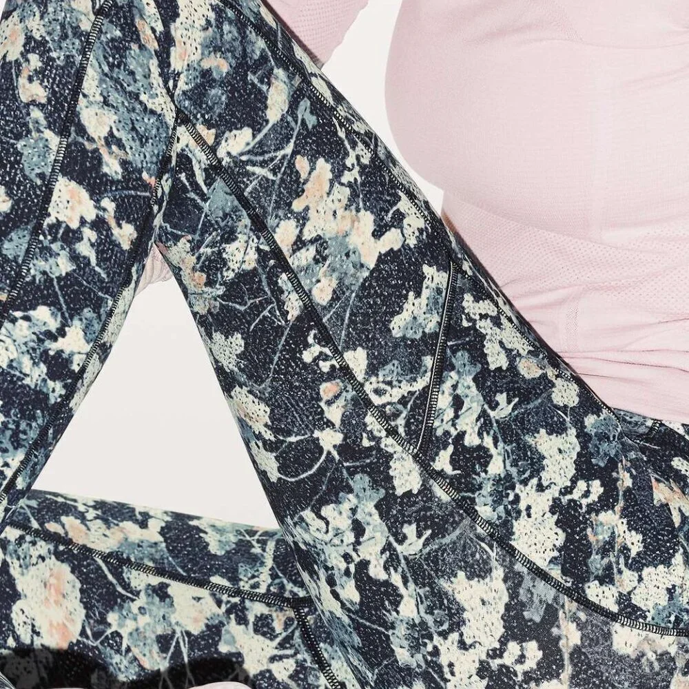 Lululemon Wunder Under Hi-Rise Tight Leggings Spring Bloom Multi 37633